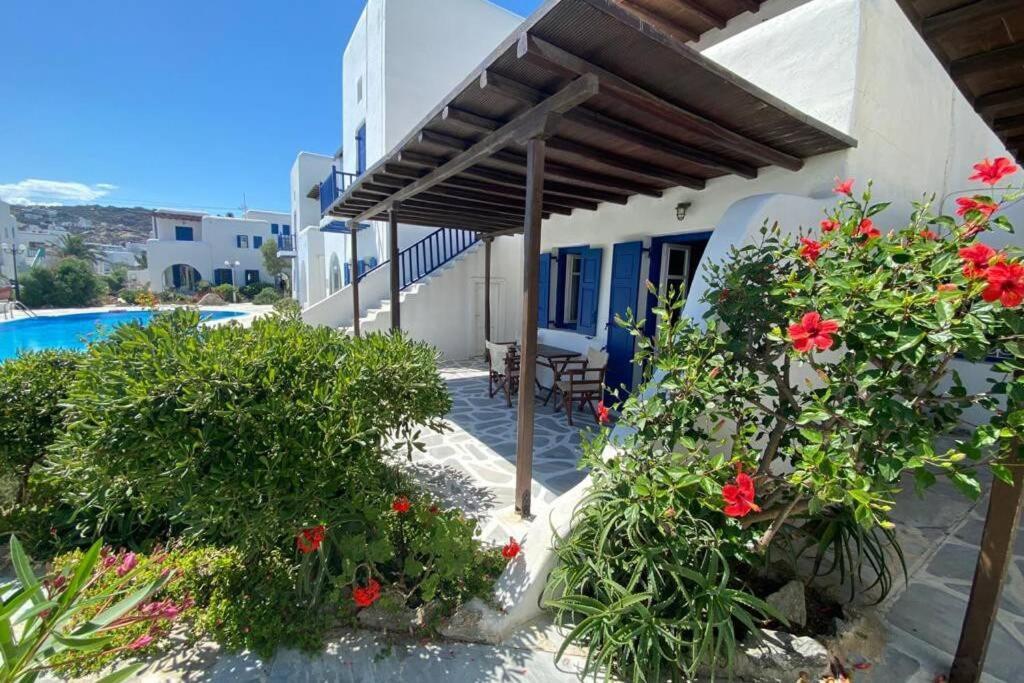 Pigeon House Ornos Beach Mykonos Town Екстериор снимка